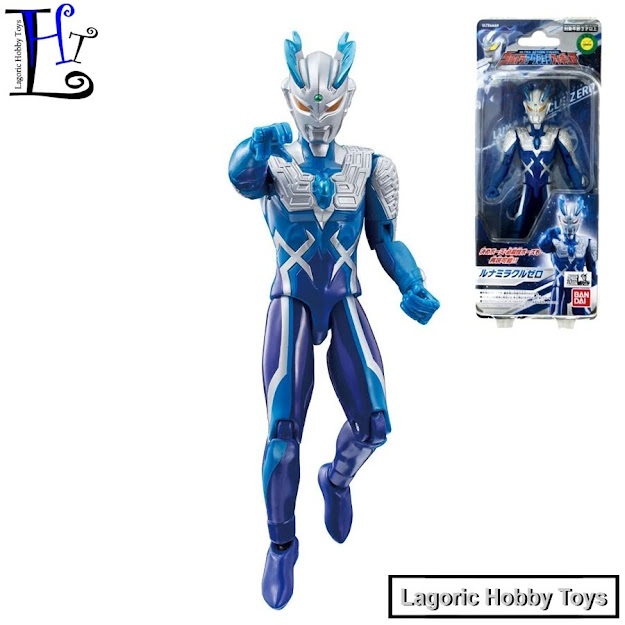 Ultra Action Figure Ultraman Zero Luna Miracle Bandai Mainan Figure