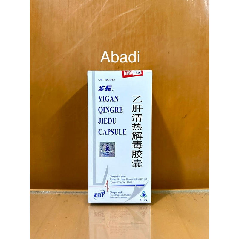 Buchang Yigan Qingre Jiedu Capsule - Obat Memelihara Fungsi Hati