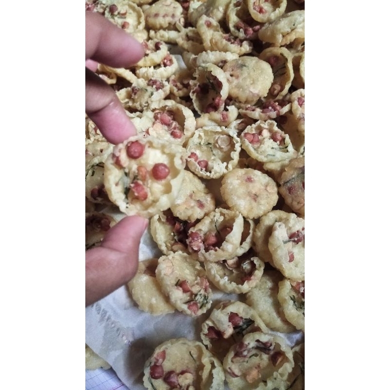 

camilan peyek imut / jajan kekinian / peyek koin kacang