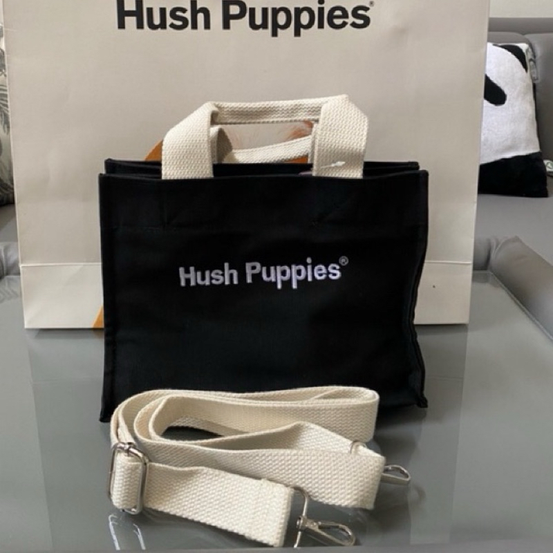 tas hush puppies kanvas