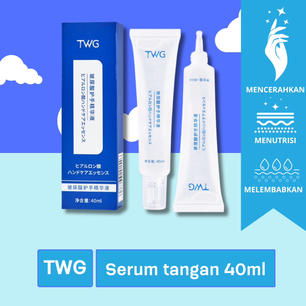 TWG Hyaluronic Acid Hand Essence Serum Tangan Pelembap