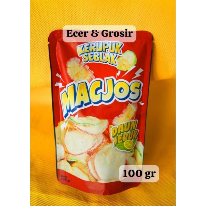 

Kerupuk seblak macjos 100 gr