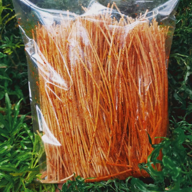 

Mie Lidi Pedas Cemilan Sapu Lidi Mie Jepang