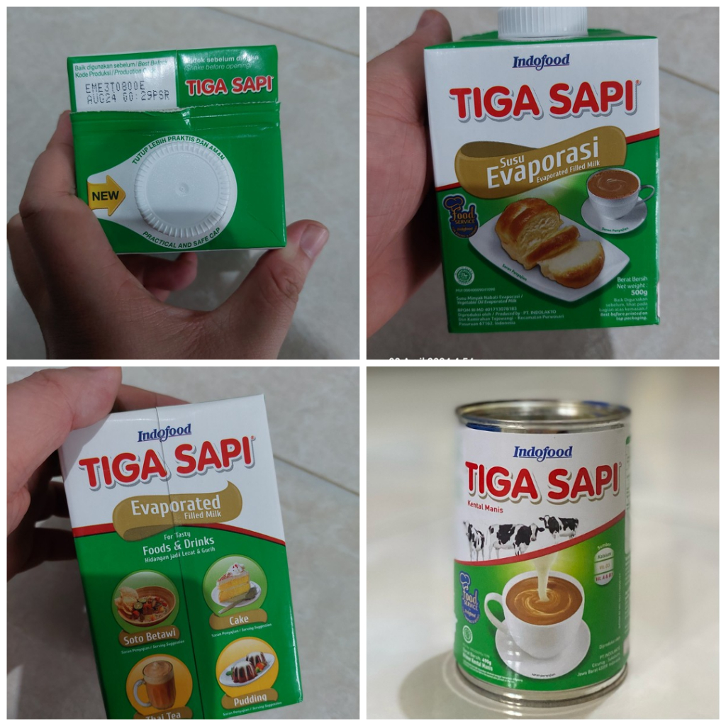 

Tiga Sapi Kental Manis / Susu Evaporasi