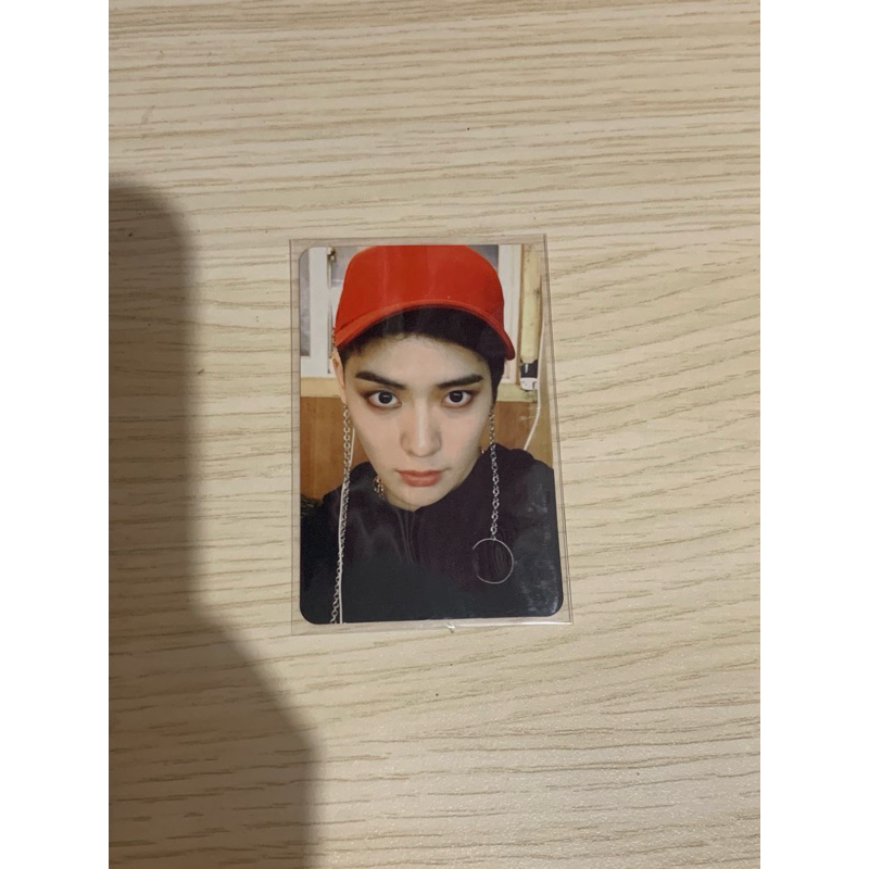 photocard pc jaehyun nct 127 fire truck