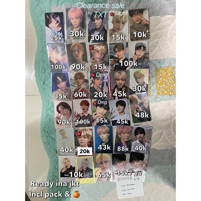 [READY INA] part 1. Photocard txt taehyun fight pob weverse good boy gone bad star seekers lullaby t