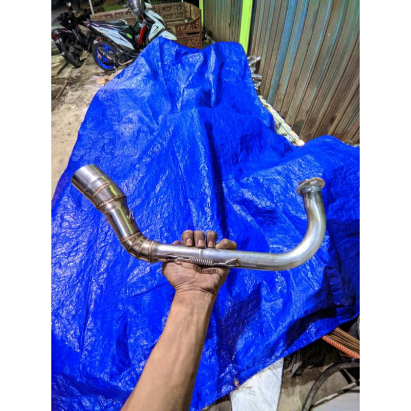 pipa leheran gulu banyak knalpot motor mio , mio smile , mio sporty , mio j inlet50