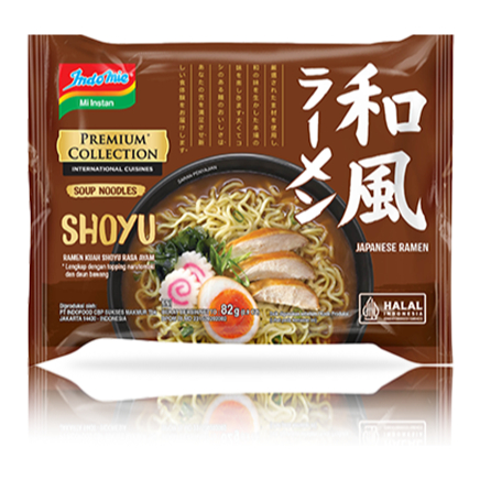 

Mahbubah - Indomie Mi Instan Ramen Kuah Shoyu Rasa Ayam 82 g