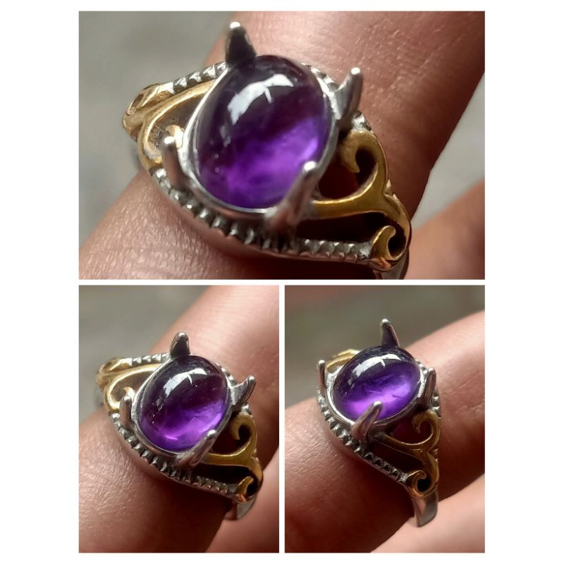 natural kecubung ungu