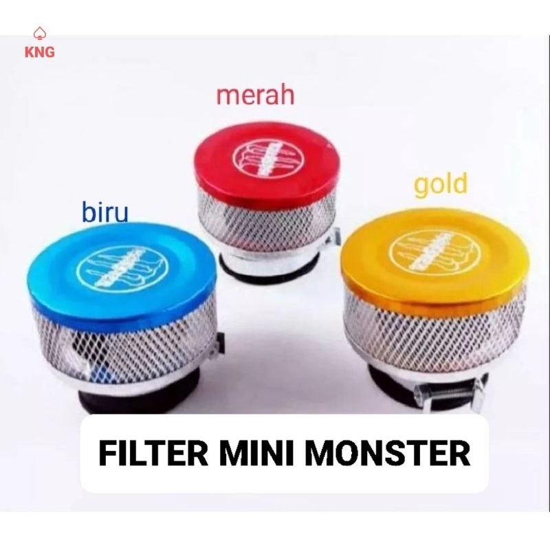 Filter Karbu Variasi Anti Air Waterproof Cocok Untuk Semua Jenis Motor