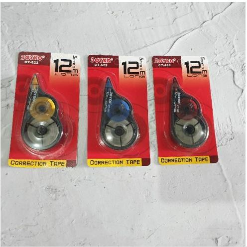 

JOYKO CORRECTION TAPE 12m TIPE -X KERTAS JOYKO CT-522 1 PCS