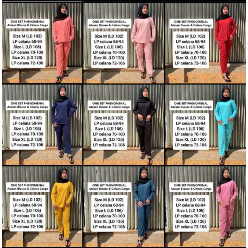 SETELAN PHENOMENAL BEST SELLER