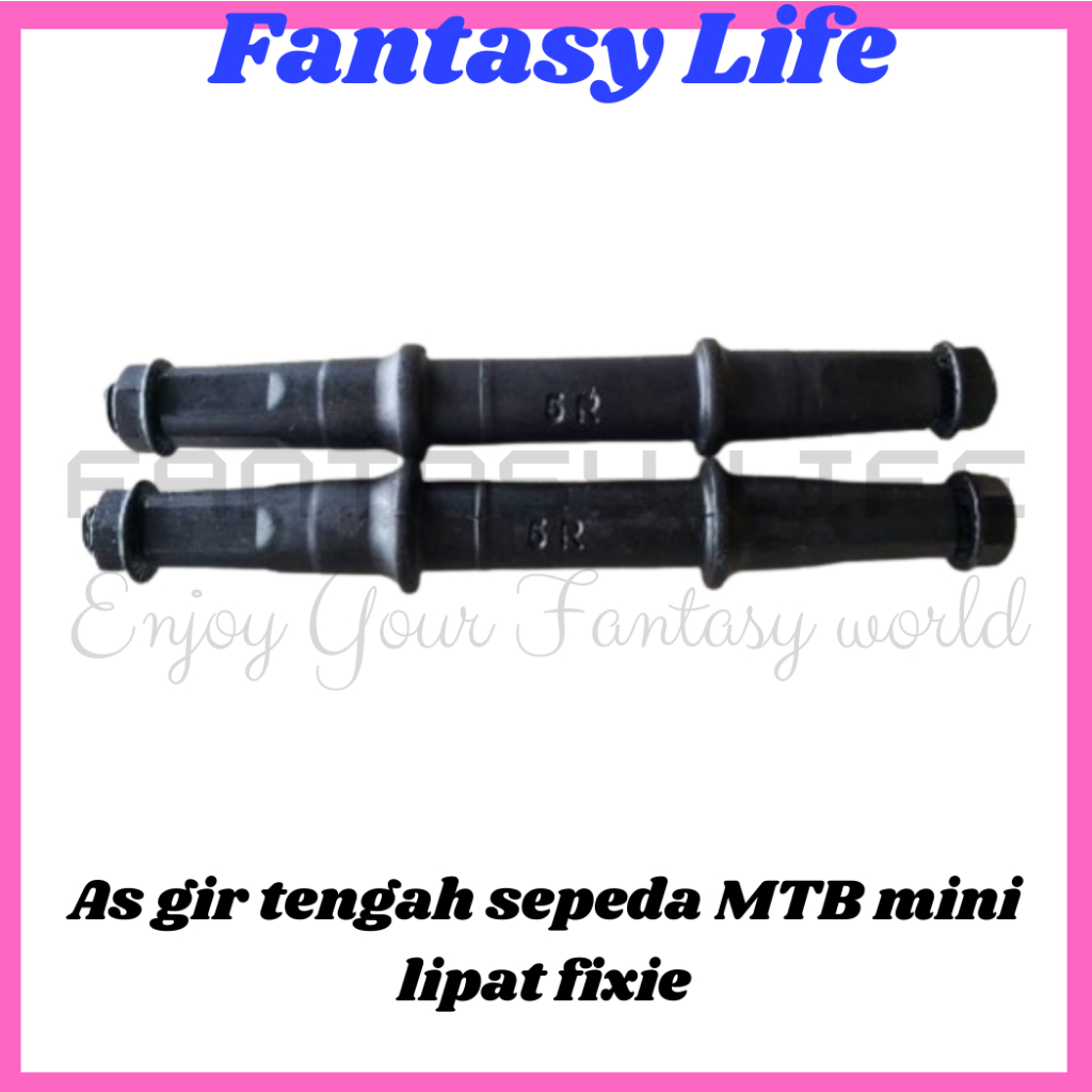 Fantasy As gir tengah sepeda MTB mini lipat fixie