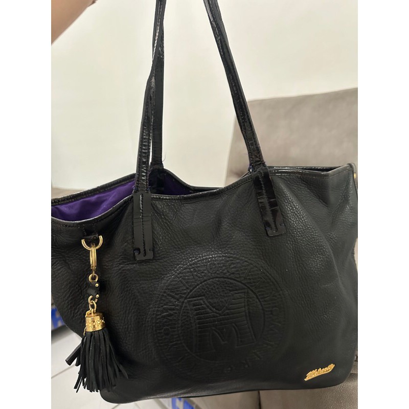 METROCITY TOTE BAG ORIGINAL PRELOVED FULL KULIT ASLI