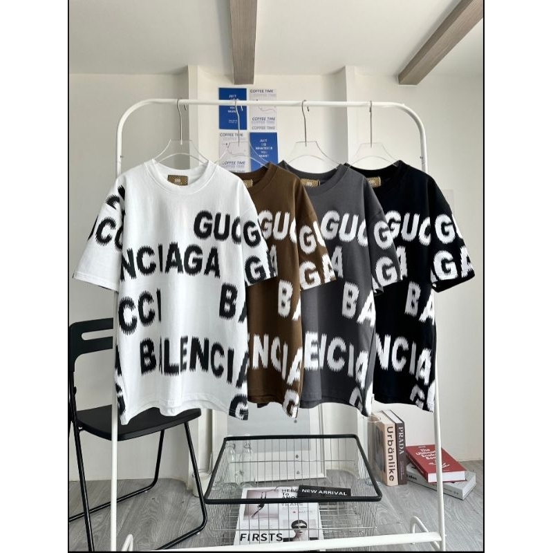 KAOS OVERSIZE BANGKOK BALENCIAGA GUCCI