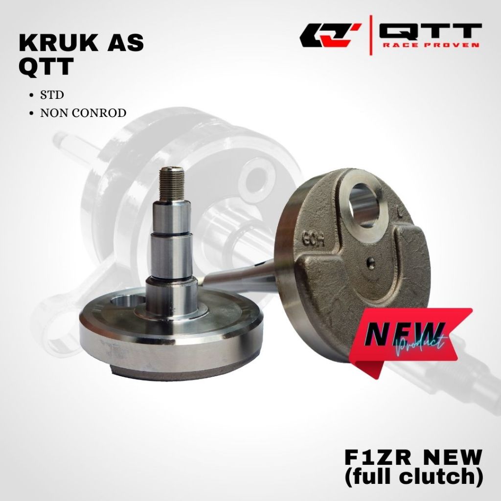 Crankshaft Kruk as QTT f1z r f1zr new full clutch pendek STD NON CONROD