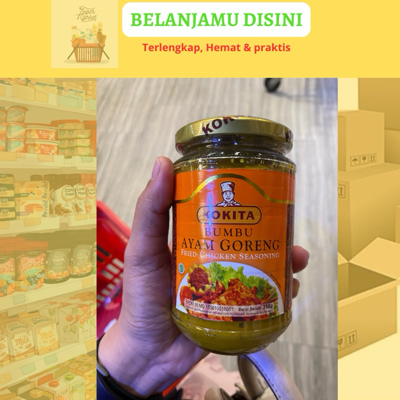 

KOKITA BUMBU AYAM GORENG 350 gram