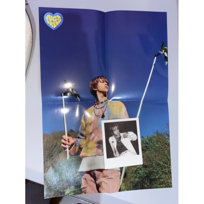 [BUNDLING] - NCT HELLO FUTURE Jisung polaroid hf + Jisung poster hf