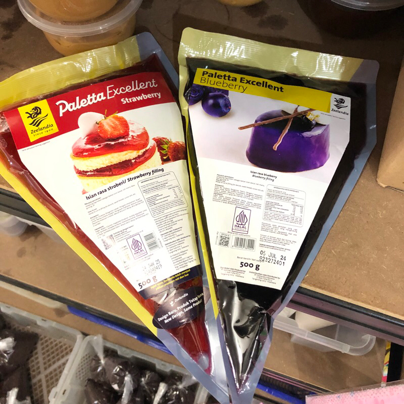 

Selai Strawberry Paletta Excellent 500gr