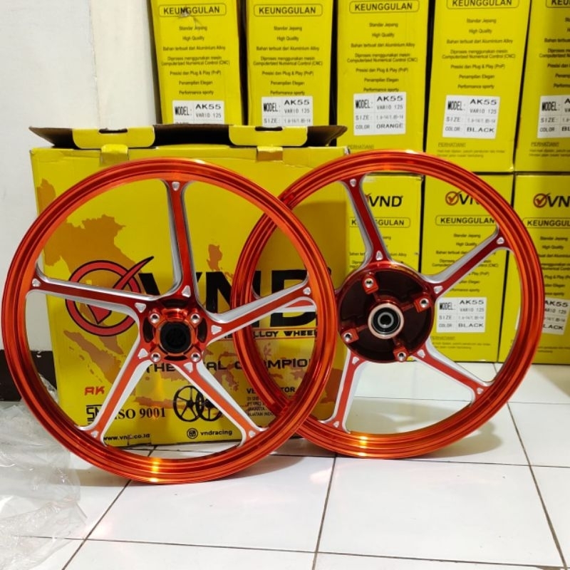 velg ninja rr ak55 vnd velg ninja 150R ninja RR ninja SS ring 17