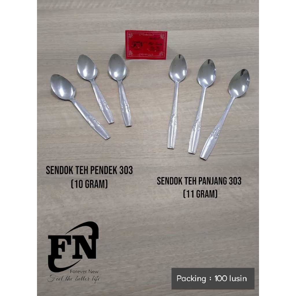FN - Sendok Es Stainless (1pack isi 12pcs)