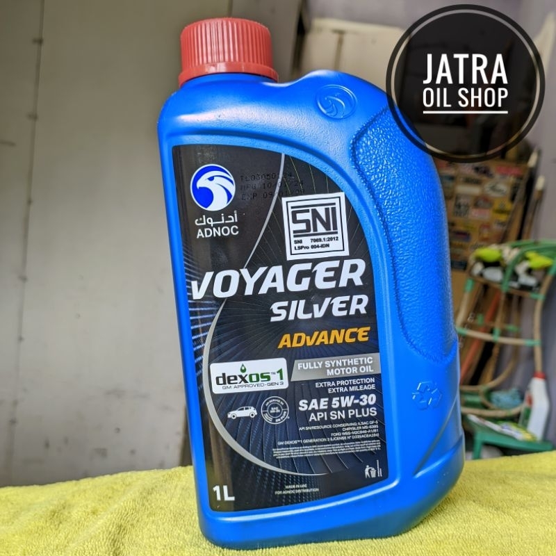 Adnoc Voyager Silver Advance sae 5w30 fully sintetik dexos