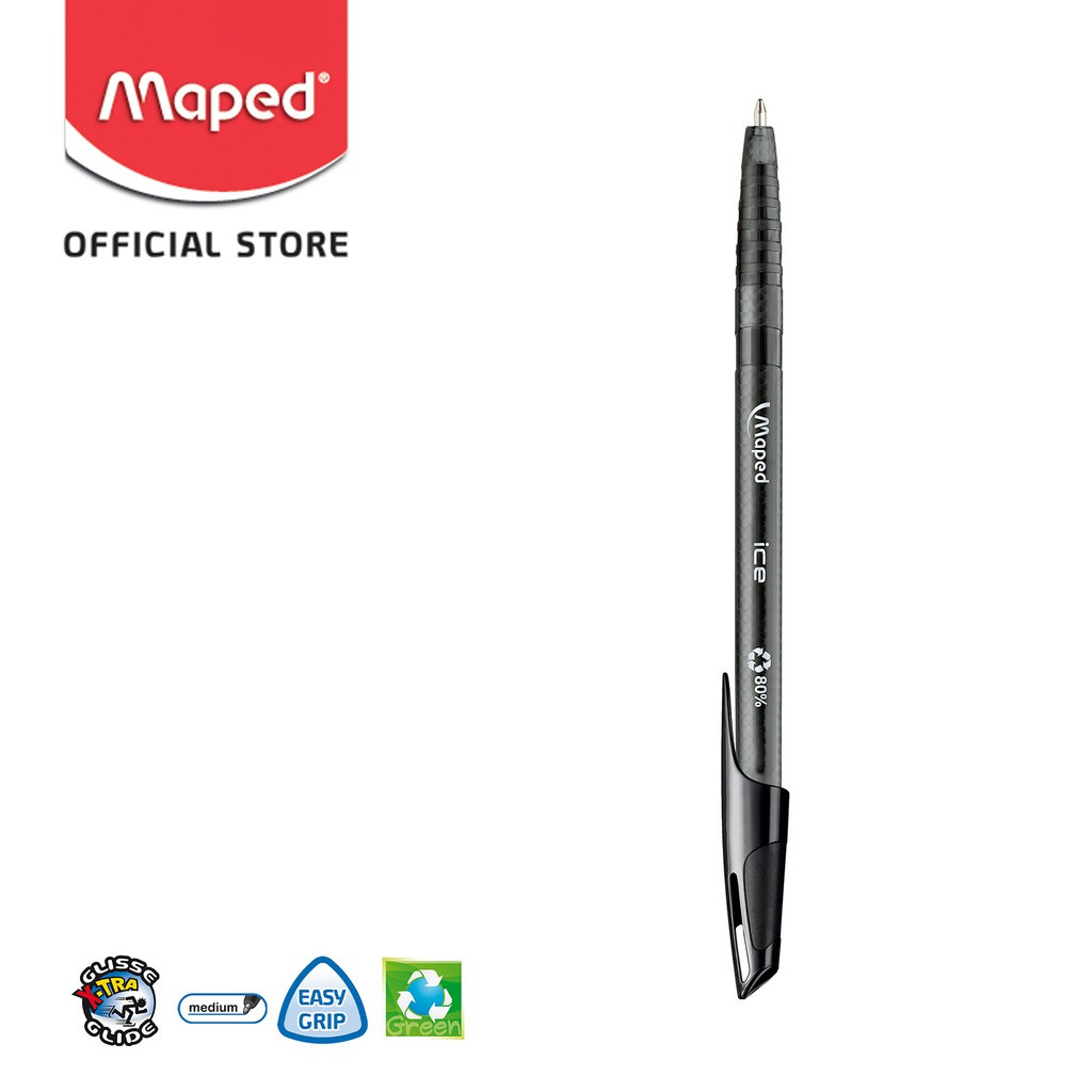 

Maped Pen Ball Cap Green Ice (satuan)