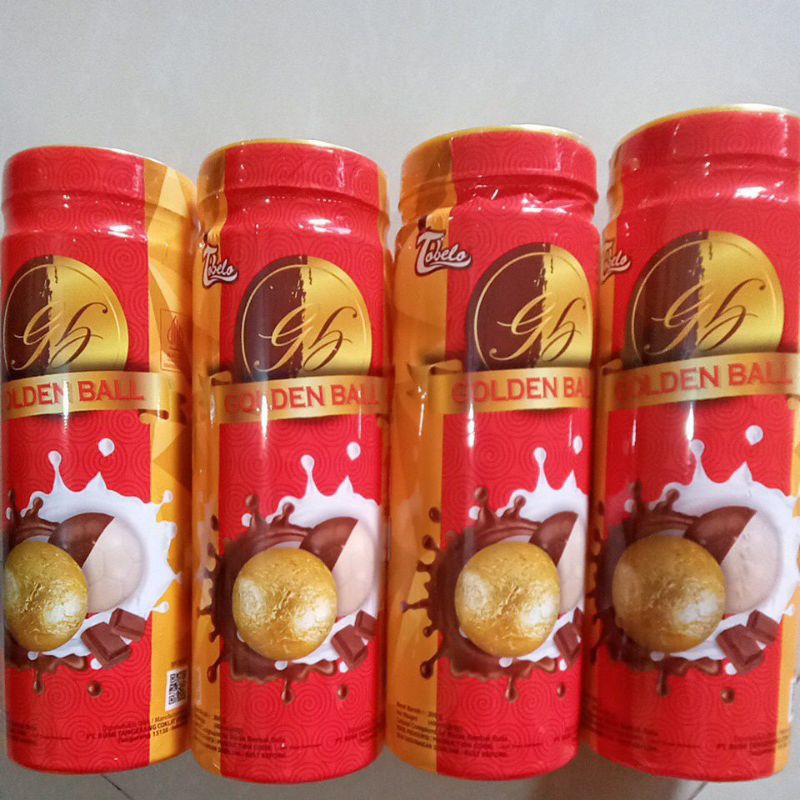 

Cokelat Tobelo Golden Ball (isi 40 pc)