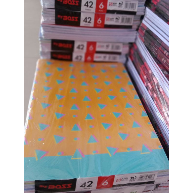 

BUKU TULIS BIGBOOS CAMPUS BOXY 42 LEMBAR ISI 6 BUKU TULIS