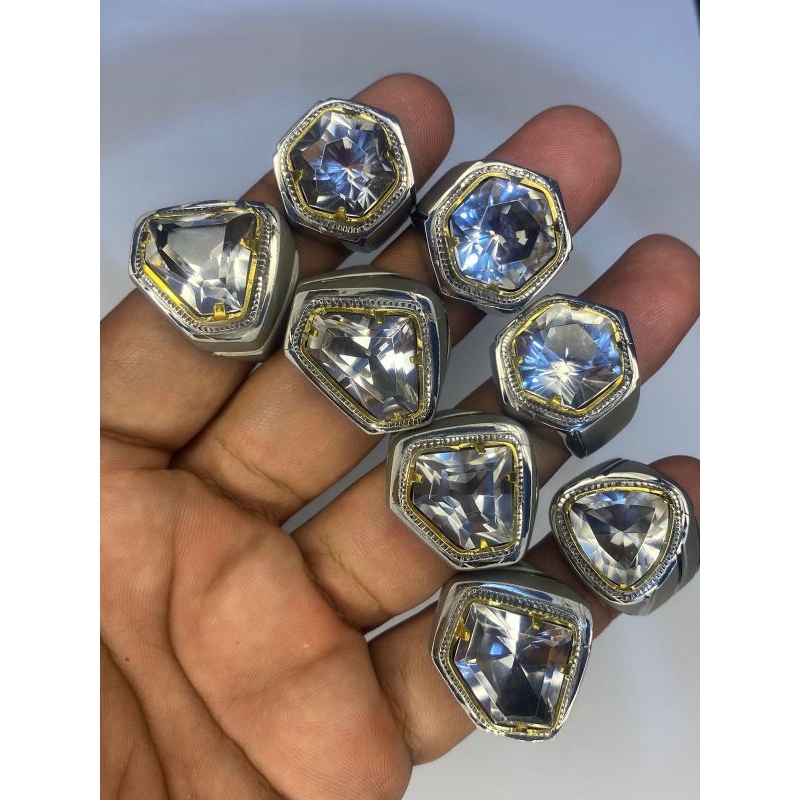 NATURAL ROCK CRISTAL QUARYZ / KINYANG AIR CUTTING MANUAL CUATOME