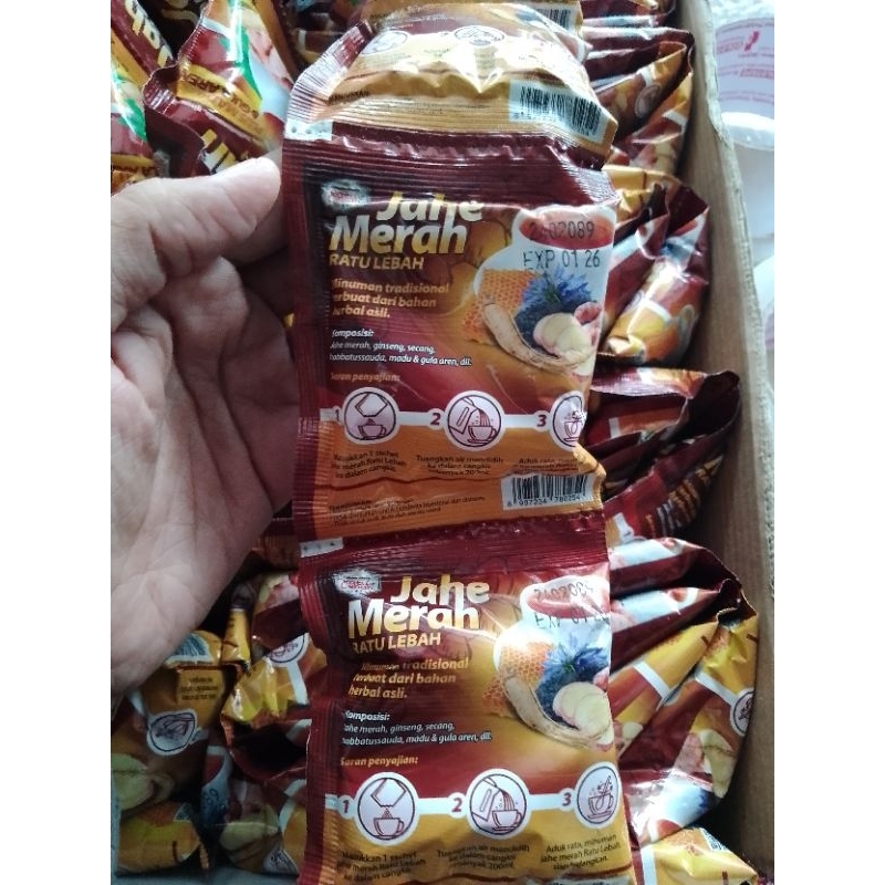 

Jahe Merah isi 10 pcs