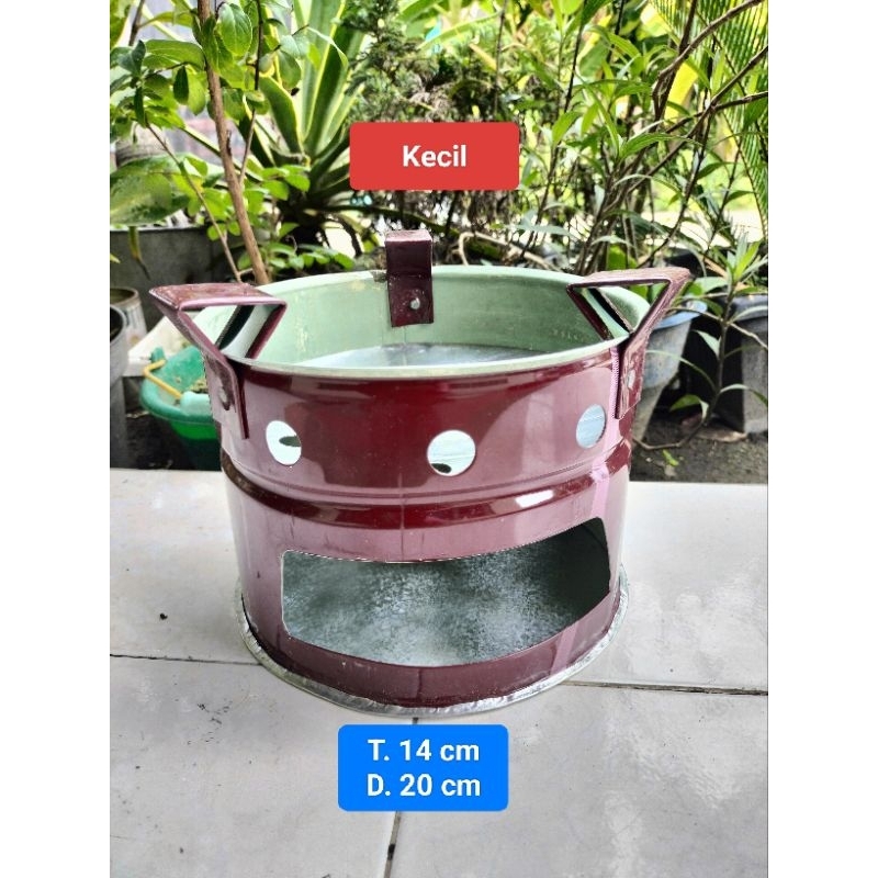 Tungku arang/ Tungku angkringan Tebal 04 mm