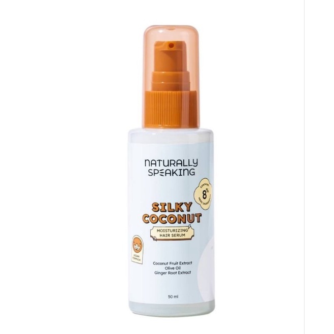 [Near ED] Naturally Speaking Silky Coconut Moisturizing Hair Serum