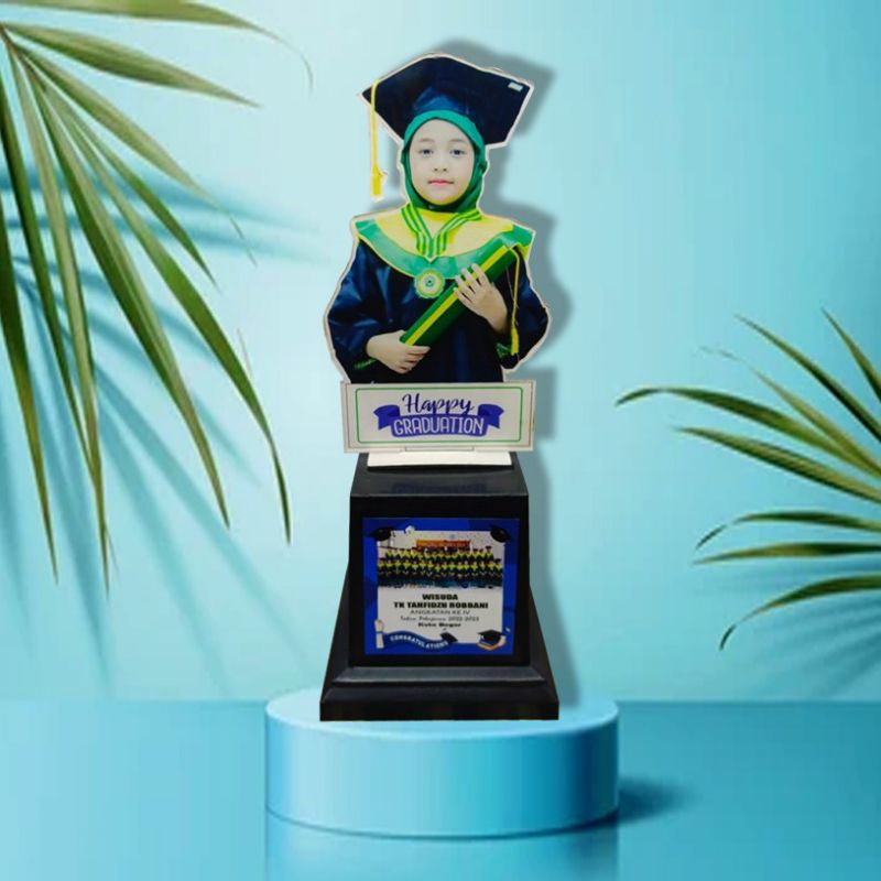 piala akrilik custom foto