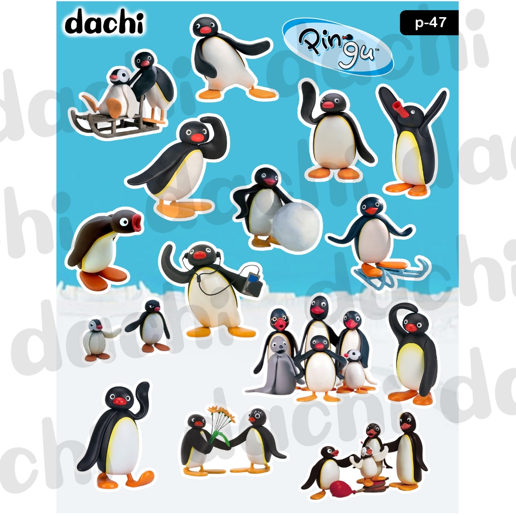 

Dachi Sticker Pingu P-47