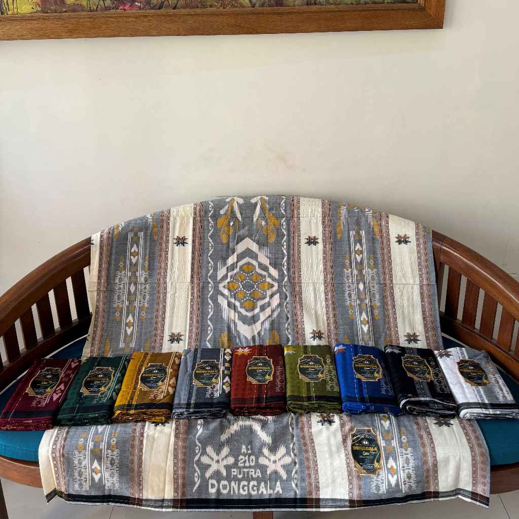 Donggala Motif SKT Rayon – Sarung Songket Pria Dewasa Kualitas Premium