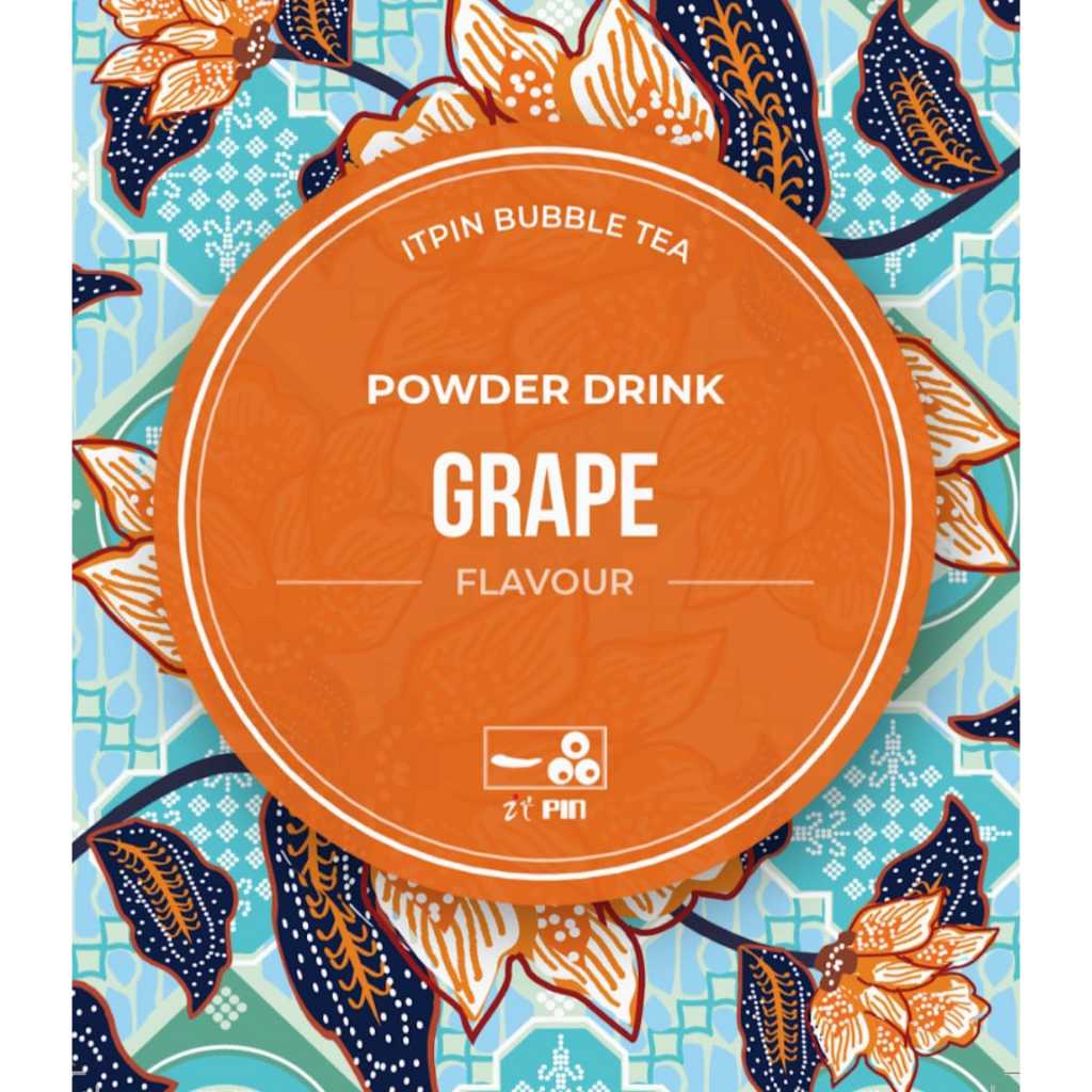 

Itpin Grape Powder Premium 1kg anggur powder premium Itpin Bukan Bobatee CGP