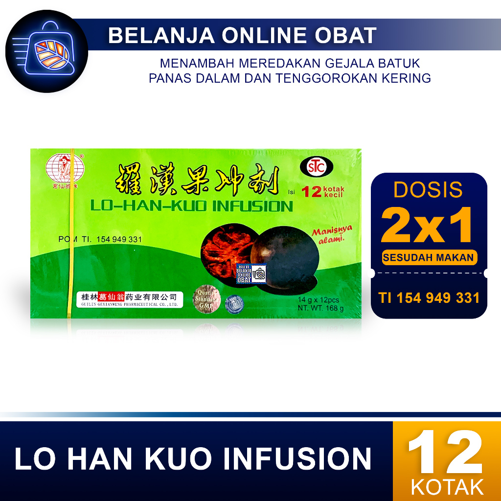 

LO HAN KUO INFUSION // minuman panas dalam dan tenggorokan