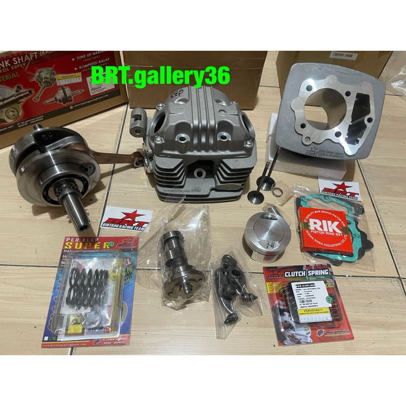 paket bore up tiger GL series 233cc BRT casting ceramic