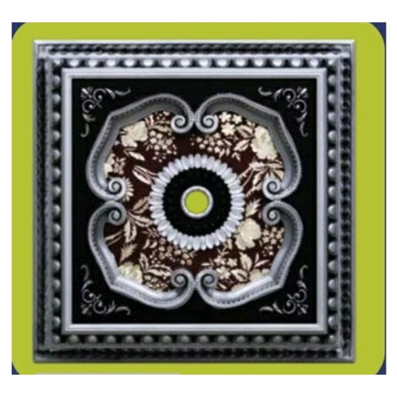 ornamen plafon ukuran 60x60