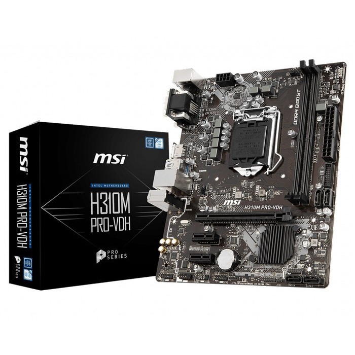 Mainboard MSI H310M-Pro VDH LGA1151 Gen9 - MSI H310 M Pro VDH