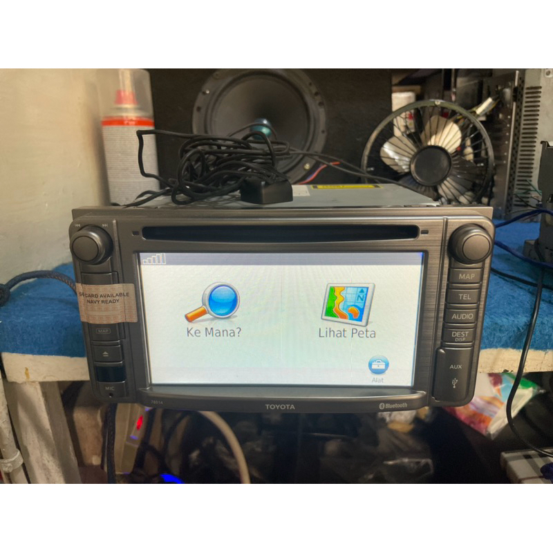 Head unit Standar Toyota Alphard