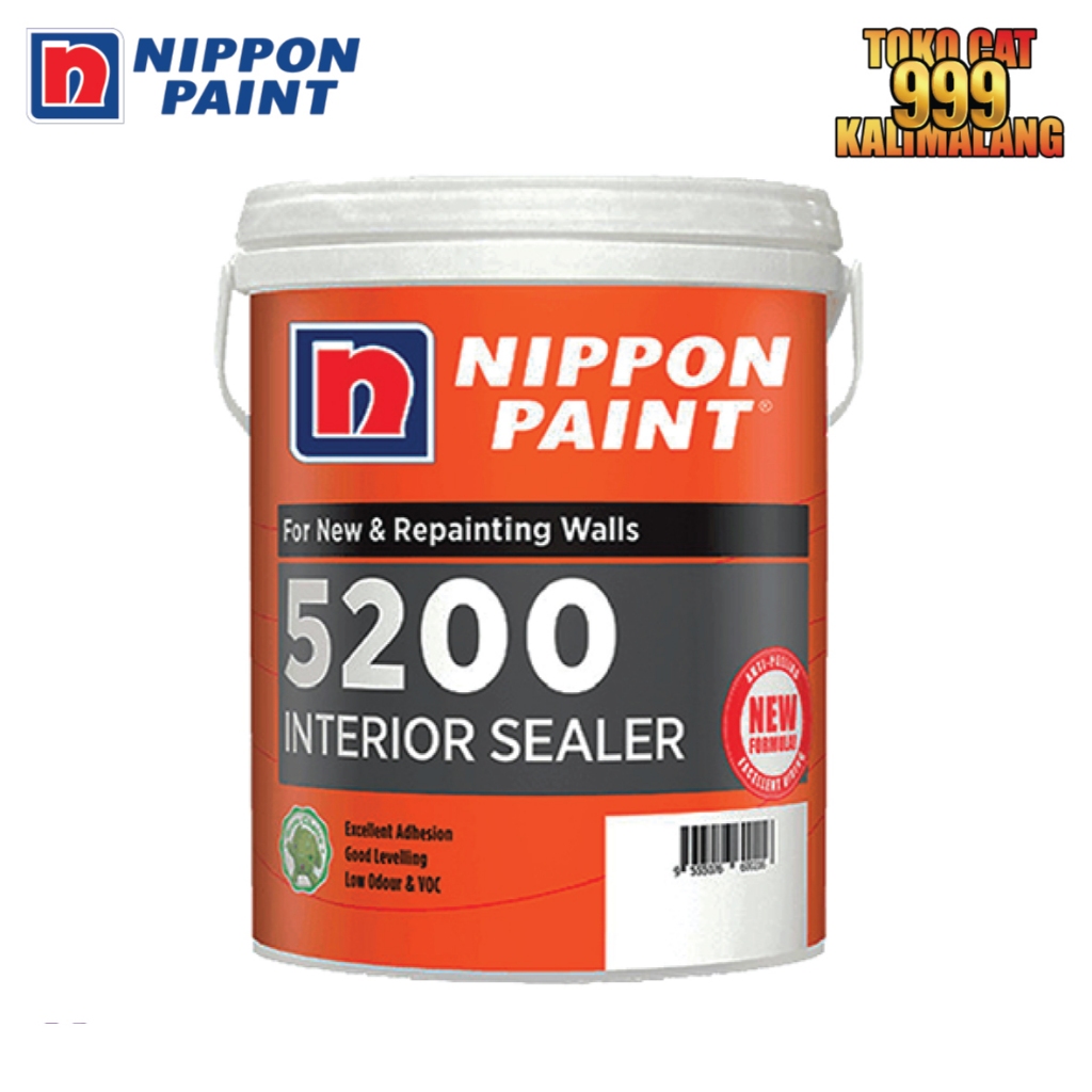 Cat Dasar Tembok Rumah Interior Nippon Paint Wall Sealer 5200 / 25 Kg