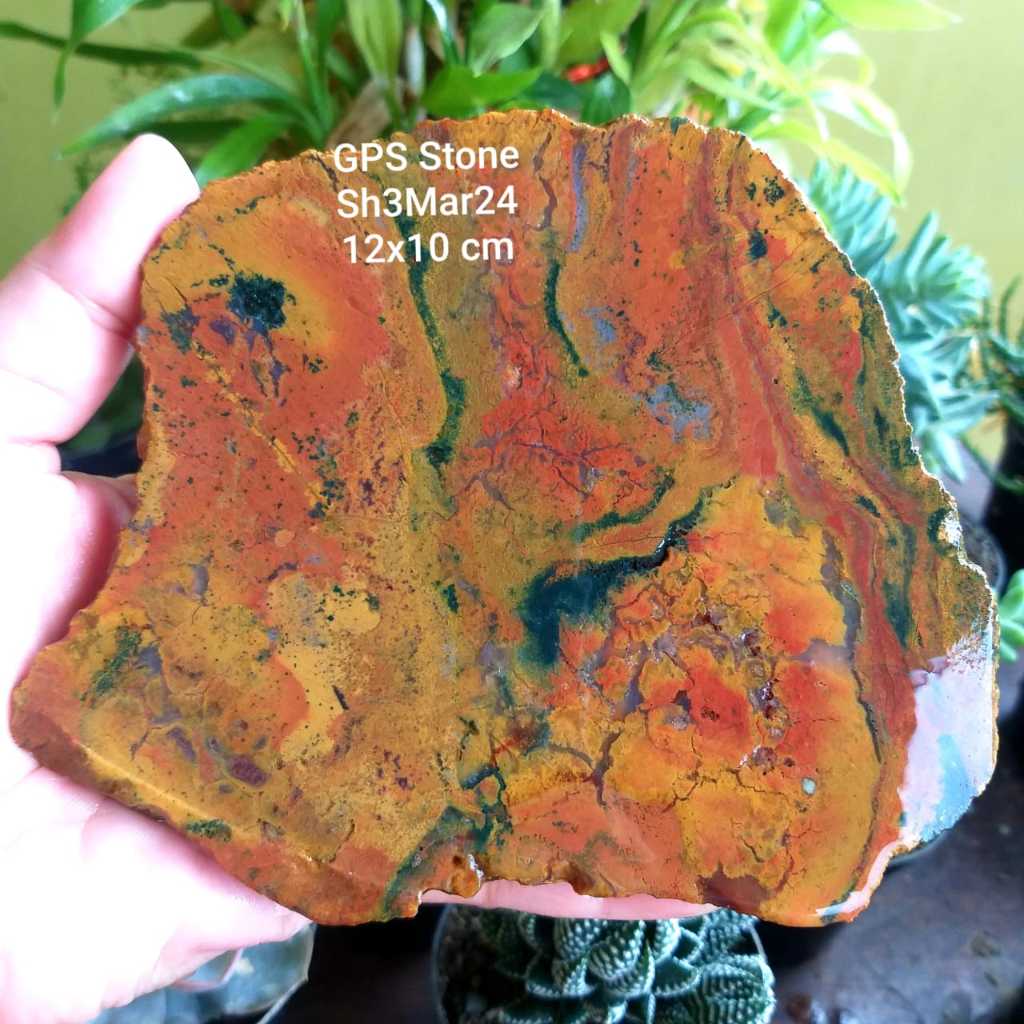 PROMO Lempengan Batu PANCAWARNA  KRISTAL TOP Klawing SUPER Ori 100 % SH3APR24'22