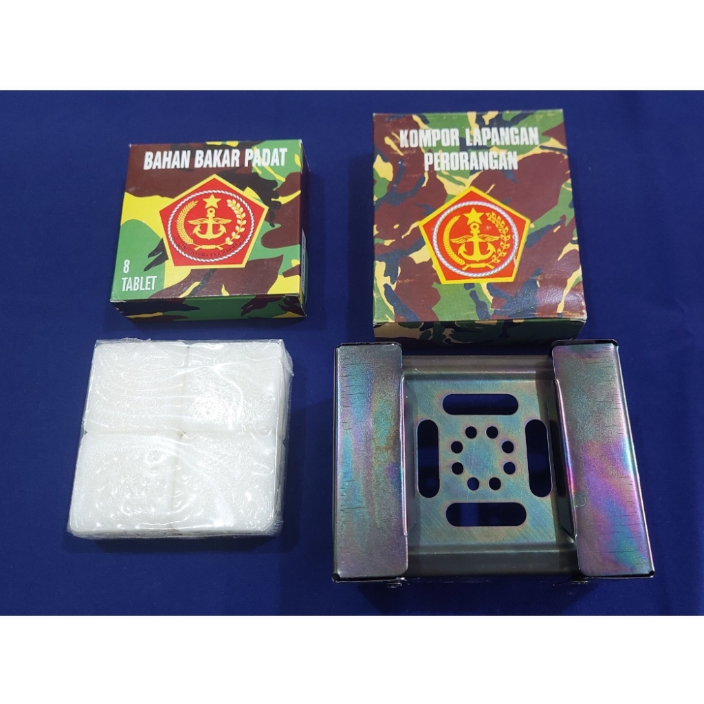 Kompor Camping - Parafin Camping - Bahan Bakar Padat Parafin