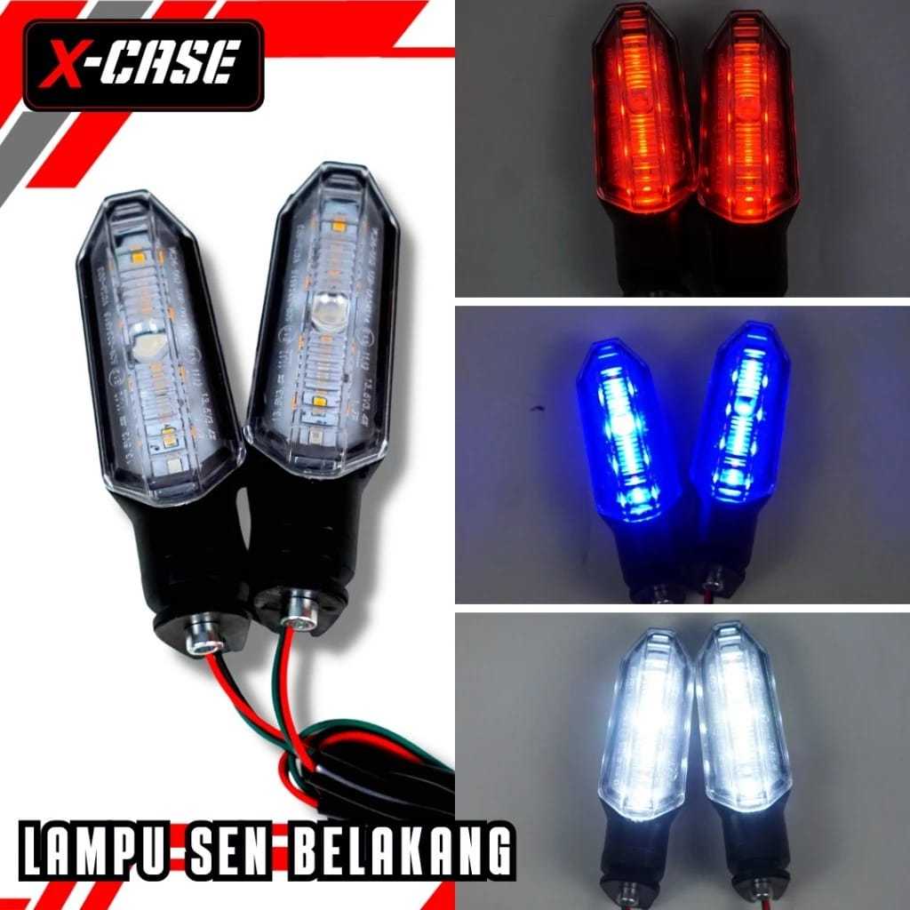 Lampu Sein sen cb cbr150 vario 125 150 160 New adv vixion ninja sein variasi led runing senruning 2 