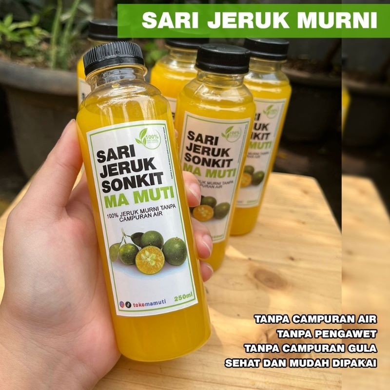 

Ay00! Ekstrak Sari Jeruk Sonkit / Kasturi / Lemon Cui Murni 100% Tanpa Campuran Air Ataupun Pengawet