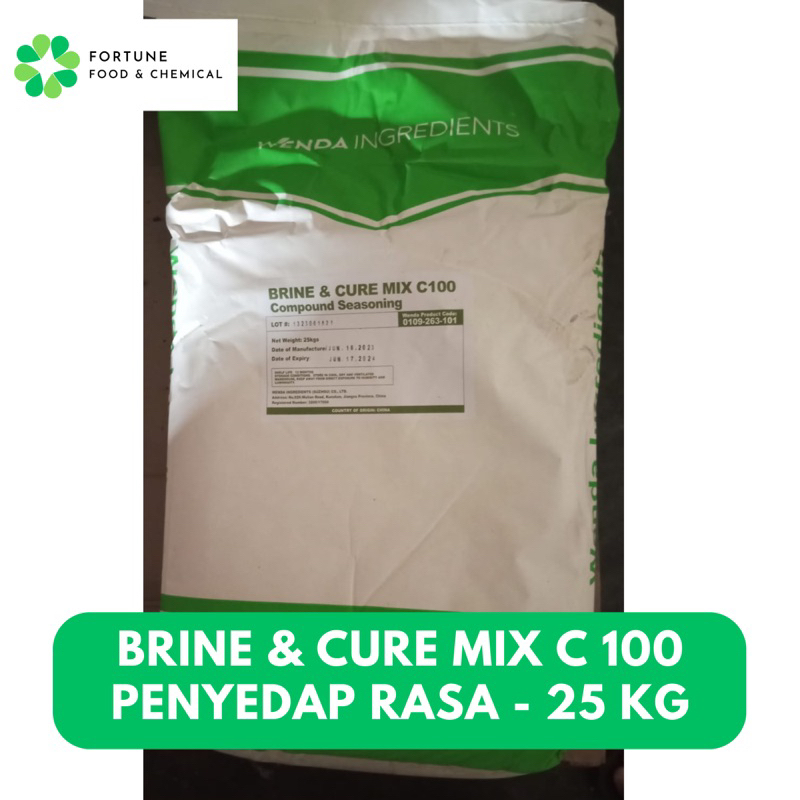 

Penyedap Rasa Brine and Cure Mix C100 / MSG / Penguat Rasa - 25 KG