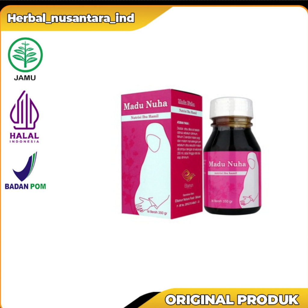 

MADU NUHA NUTRISI IBU HAMIL ORIGINAL | MADU IBU HAMIL AL MABRUROH NUHA NUTRISI IBU HAMIL