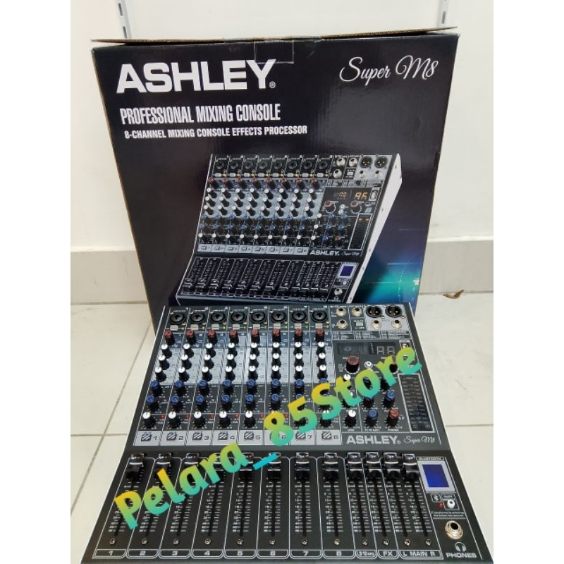 Mixer Audio ASHLEY SUPER M8 Mixer BLUETOOTH-USB